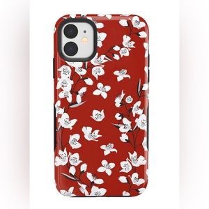 Casely IPhone 11 Floral Forest/ Cherry Blossom Floral iPhone 11 Case